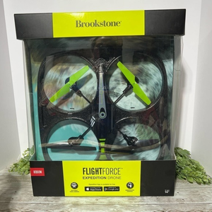 NIB NEW Brookstone Flight Force‎ Expedition iOS Android Drone Flyer Flight